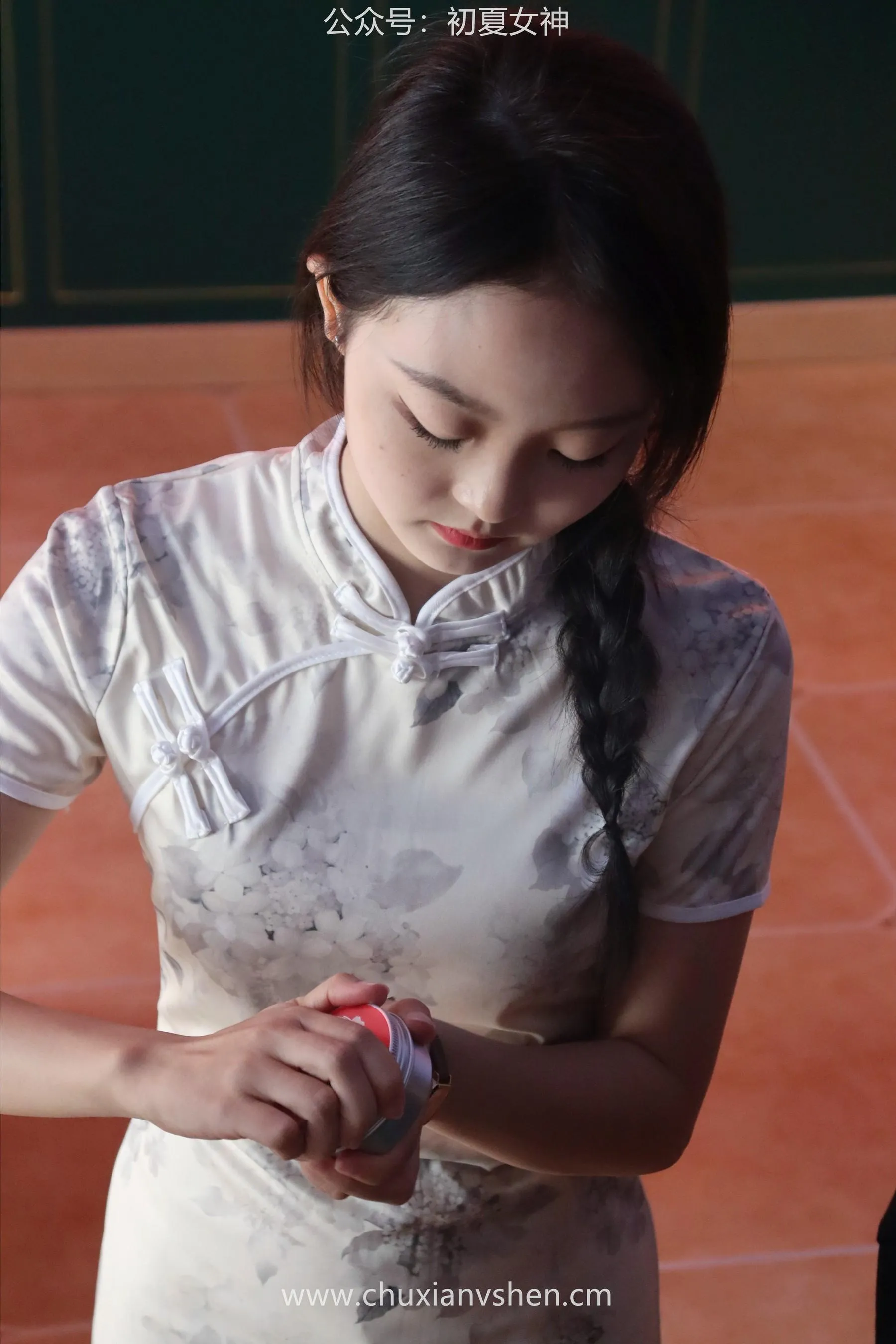 初夏女神 NO.049 双双 旗袍少女 [203P]插图5